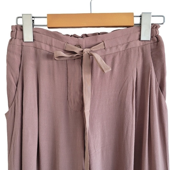 Aritzia Wilfred Marais trouser pant dusty rose pink XXS silk - Picture 5 of 15